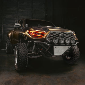 Bronze Tacoma with ORACLE Lensless headlights