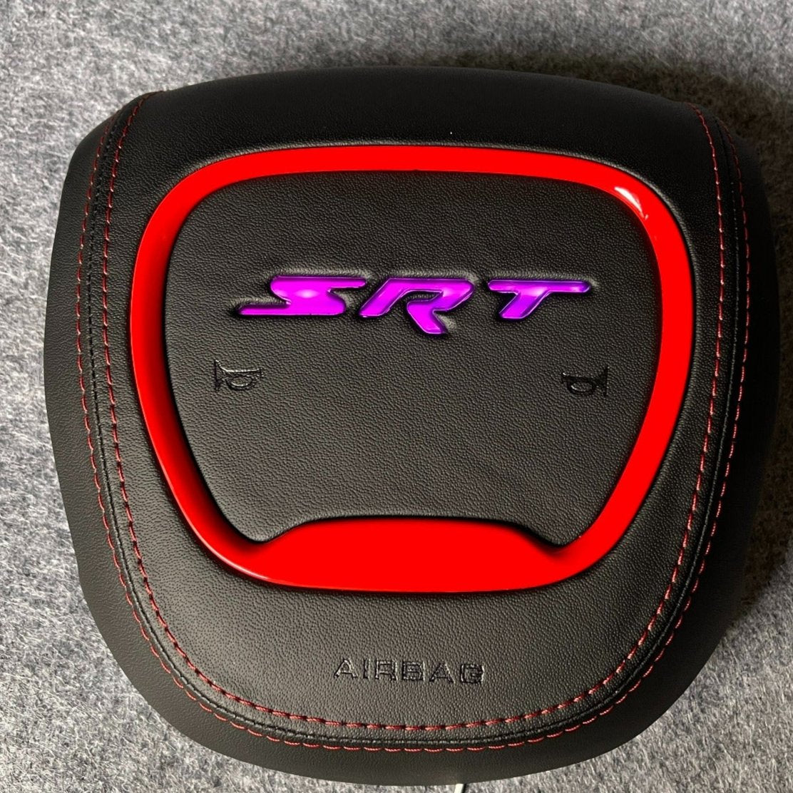 Dodge 392 RGB LED Custom Airbag Cover - AutoLEDTech.com