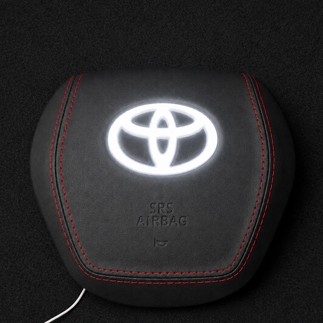 Toyota RGB LED Custom Airbag Cover - AutoLEDTech.com