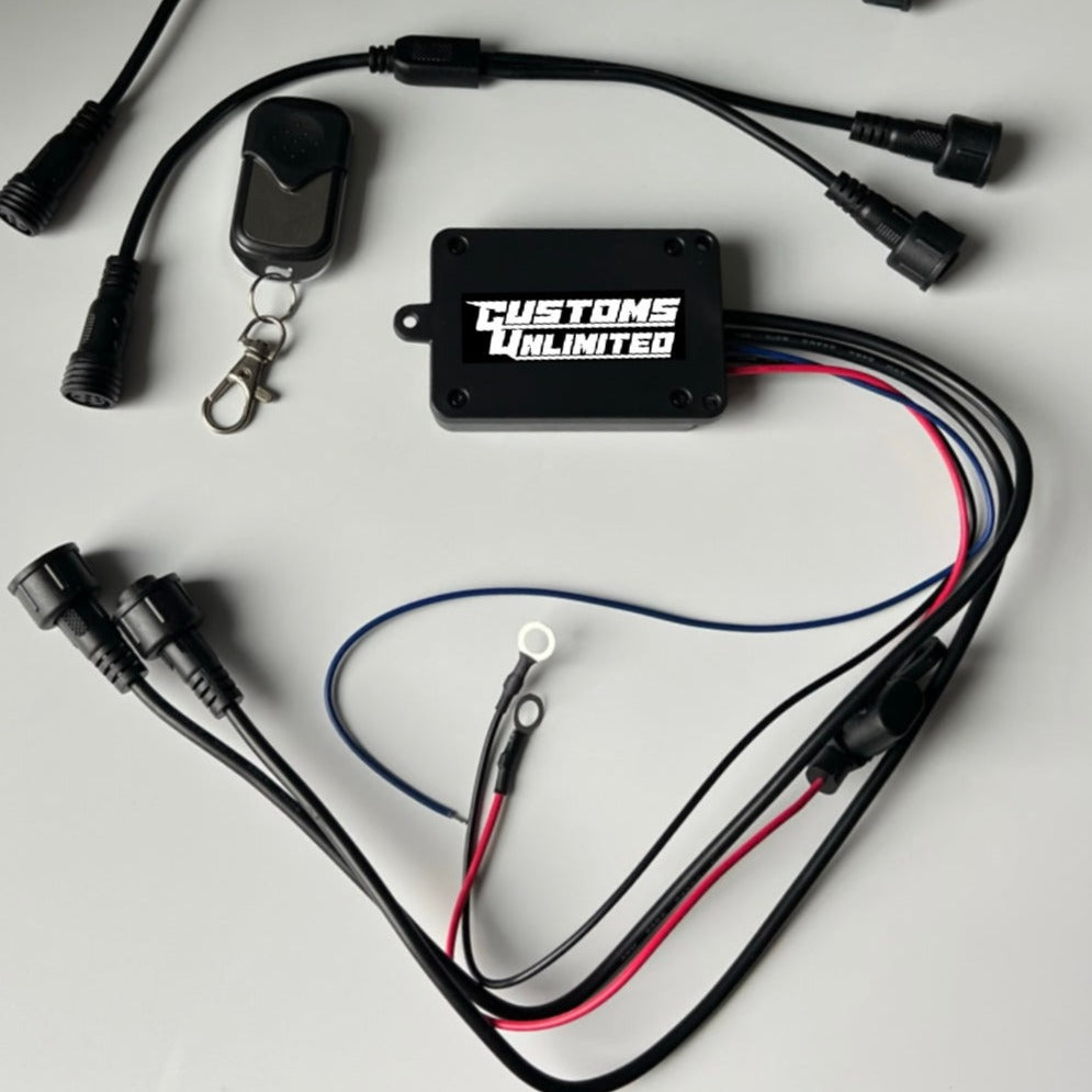 Trailer Underbody RGBW LED Rock Lights Kit (ANY LENGTH) - AutoLEDTech.com