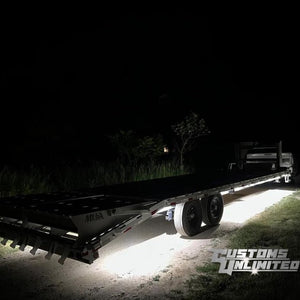 Trailer Underbody RGBW LED Rock Lights Kit (ANY LENGTH) - AutoLEDTech.com