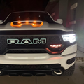 2021-2024 Ram TRX RGB LED Color-Changing Grill Badge Emblem Logo
