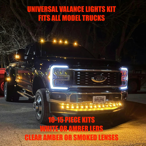 Universal Truck Front Valance LED Accent Running Lights Kit