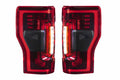 2017-2023 Ford Super Duty Red/Smoked LED Tail Lights - Fits all models LED headlight kit AutoLEDTech Oracle Lighting Trendz Flow Series RGBHaloKits OneUpLighting Morimoto