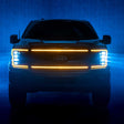 2018-2020 FORD F-150 White or Amber LED DRL Grill Light Assembly LED headlight kit AutoLEDTech Oracle Lighting Trendz Flow Series RGBHaloKits OneUpLighting Morimoto
