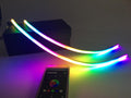 2017-2022 Kia Stinger RGBW Color-Chasing LED DRL Board Kit LED headlight kit AutoLEDTech Oracle Lighting Trendz Flow Series RGBHaloKits OneUpLighting Morimoto