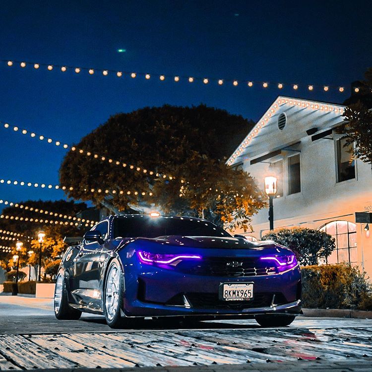 2019-2023 Chevrolet Camaro RS SS RGBW +A LED DRL Boards LED headlight kit AutoLEDTech Oracle Lighting Trendz Flow Series RGBHaloKits OneUpLighting Morimoto