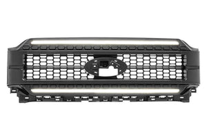 2021-2023+ Ford F-150 White or Amber LED DRL Grill Light Assembly LED headlight kit AutoLEDTech Oracle Lighting Trendz Flow Series RGBHaloKits OneUpLighting Morimoto
