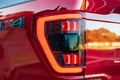 2021-2023+ Ford F-150 & Raptor Red/Smoked Full LED Tail Lights - Fits all models LED headlight kit AutoLEDTech Oracle Lighting Trendz Flow Series RGBHaloKits OneUpLighting Morimoto