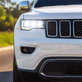 2014-2022 Jeep Grand Cherokee WK2 LED DRL Projector Replacement Headlights - Fits all models LED headlight kit AutoLEDTech Oracle Lighting Trendz Flow Series RGBHaloKits OneUpLighting Morimoto
