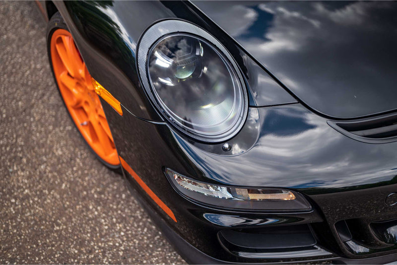 2005-2013 Porsche 911 997 (997.1 997.2) Bi-LED DRL Projector Headlights (992 Facelift Replica) LED headlight kit AutoLEDTech Oracle Lighting Trendz Flow Series RGBHaloKits OneUpLighting Morimoto