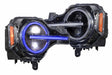 2021-2023+ Ford Bronco RGB LED Color-Changing DRL Headlight Assemblies LED headlight kit AutoLEDTech Oracle Lighting Trendz Flow Series RGBHaloKits OneUpLighting Morimoto