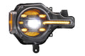 2021-2023+ Ford Bronco Amber/Orange LED DRL Projector Headlights Assemblies LED headlight kit AutoLEDTech Oracle Lighting Trendz Flow Series RGBHaloKits OneUpLighting Morimoto