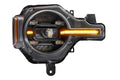 2021-2023+ Ford Bronco Amber/Orange LED DRL Projector Headlights Assemblies LED headlight kit AutoLEDTech Oracle Lighting Trendz Flow Series RGBHaloKits OneUpLighting Morimoto