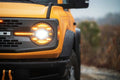 2021-2023+ Ford Bronco Amber/Orange LED DRL Projector Headlights Assemblies LED headlight kit AutoLEDTech Oracle Lighting Trendz Flow Series RGBHaloKits OneUpLighting Morimoto