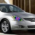 2013-2015 Nissan Altima RGBW Color-Chasing LED Halo Kit LED headlight kit AutoLEDTech Oracle Lighting Trendz Flow Series RGBHaloKits OneUpLighting Morimoto