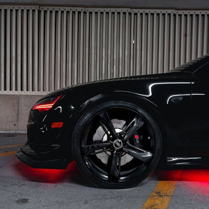 2015-2017 Audi A7/S7/RS7 RGBW Color-Chasing LED DRL Tube Kit LED headlight kit AutoLEDTech Oracle Lighting Trendz Flow Series RGBHaloKits OneUpLighting Morimoto