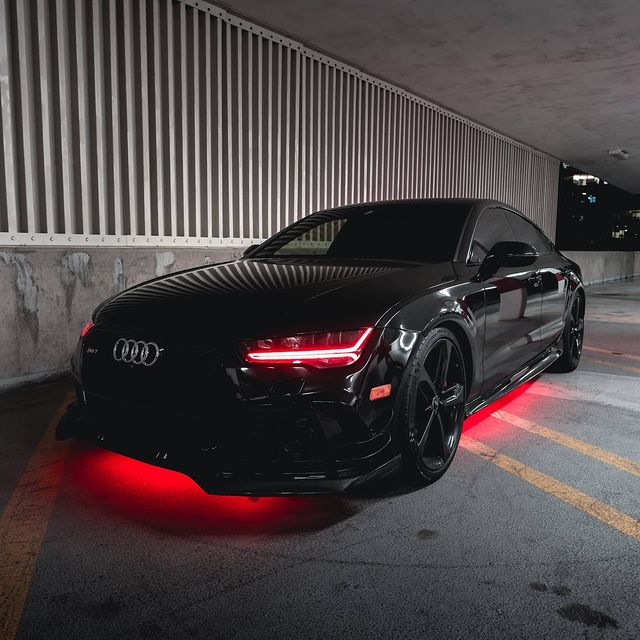 Audi a7 store lights