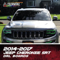 2014-2021 Jeep Grand Cherokee WK2 RGBW Color-Chasing LED DRL Boards LED headlight kit AutoLEDTech Oracle Lighting Trendz Flow Series RGBHaloKits OneUpLighting Morimoto