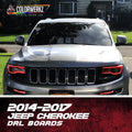 2014-2021 Jeep Grand Cherokee WK2 RGBW Color-Chasing LED DRL Boards LED headlight kit AutoLEDTech Oracle Lighting Trendz Flow Series RGBHaloKits OneUpLighting Morimoto