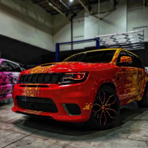 2014-2021 Jeep Grand Cherokee WK2 RGBW Color-Chasing LED DRL Boards