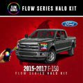 2016-2020 Ford Raptor RGBW Color-Chasing LED Halo DRL Kit LED headlight kit AutoLEDTech Oracle Lighting Trendz Flow Series RGBHaloKits OneUpLighting Morimoto