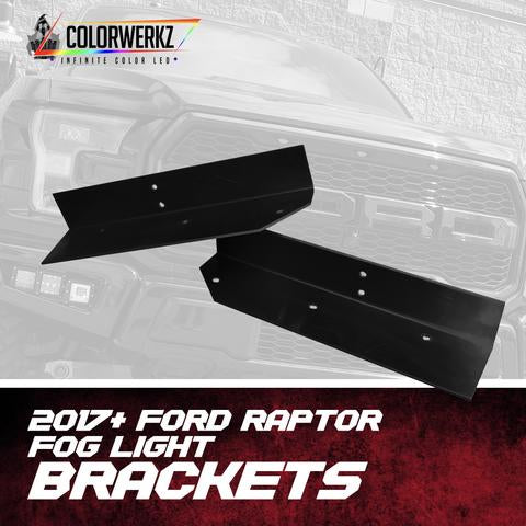 2016-2020 Ford Raptor Fog Light LED Pods + Mounting Brackets LED headlight kit AutoLEDTech Oracle Lighting Trendz Flow Series RGBHaloKits OneUpLighting Morimoto