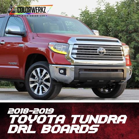 2018-2019 Toyota Tundra RGBW +A DRL Boards LED headlight kit AutoLEDTech Oracle Lighting Trendz Flow Series RGBHaloKits OneUpLighting Morimoto