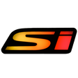 1984-2023+ Honda Civic Si RGBW Flow Series LED Badge Emblem - Lit Logos - AutoLEDTech.com