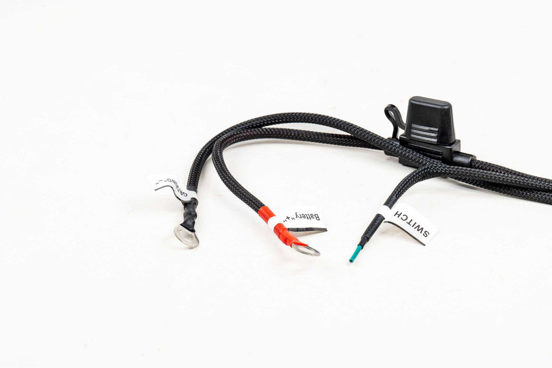 2 Output Power Harness For 4Banger LED Pods and Fog Light Kits LED headlight kit AutoLEDTech Oracle Lighting Trendz Flow Series RGBHaloKits OneUpLighting Morimoto