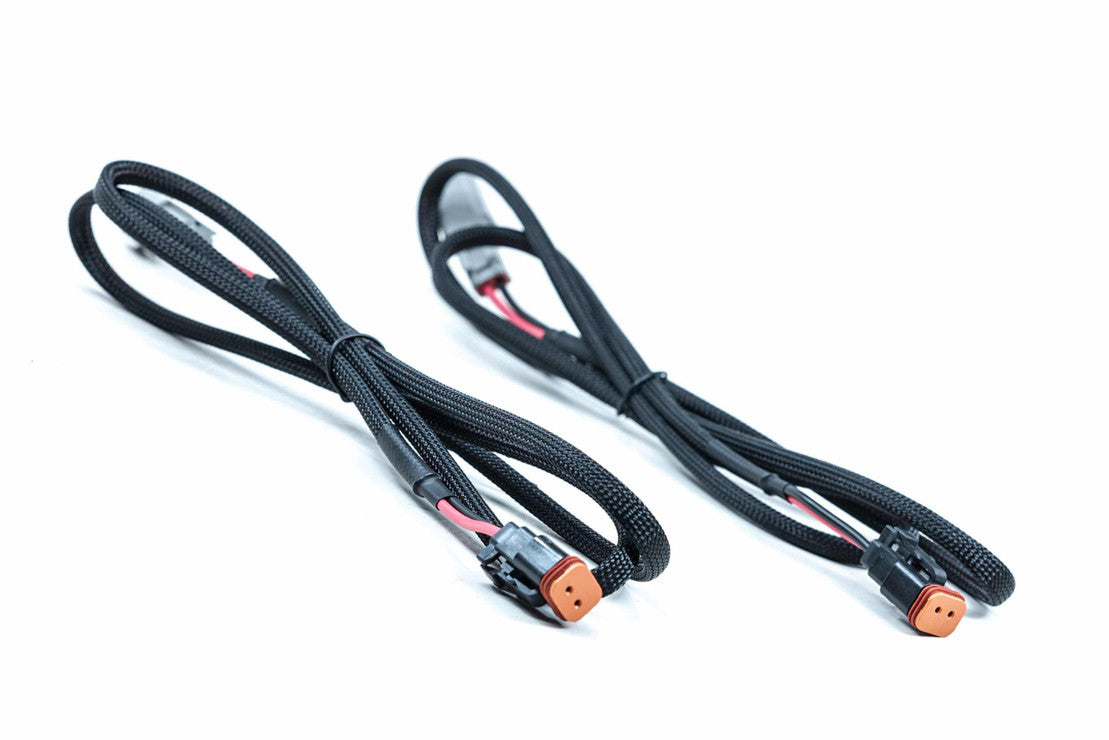 2 Output Power Harness For 4Banger LED Pods and Fog Light Kits LED headlight kit AutoLEDTech Oracle Lighting Trendz Flow Series RGBHaloKits OneUpLighting Morimoto