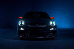 2005-2013 Porsche 911 997 (997.1 997.2) Bi-LED DRL Projector Headlights (992 Facelift Replica) LED headlight kit AutoLEDTech Oracle Lighting Trendz Flow Series RGBHaloKits OneUpLighting Morimoto