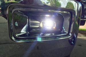 2007-2013 Chevrolet Silverado LED DRL Projector Replacement Headlights LED headlight kit AutoLEDTech Oracle Lighting Trendz Flow Series RGBHaloKits OneUpLighting Morimoto