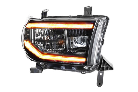 2007-2013 Toyota Tundra LED DRL Projector Replacement Headlights LED headlight kit AutoLEDTech Oracle Lighting Trendz Flow Series RGBHaloKits OneUpLighting Morimoto