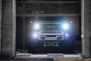 2007-2014 GMC Yukon LED DRL Projector Replacement Headlights LED headlight kit AutoLEDTech Oracle Lighting Trendz Flow Series RGBHaloKits OneUpLighting Morimoto
