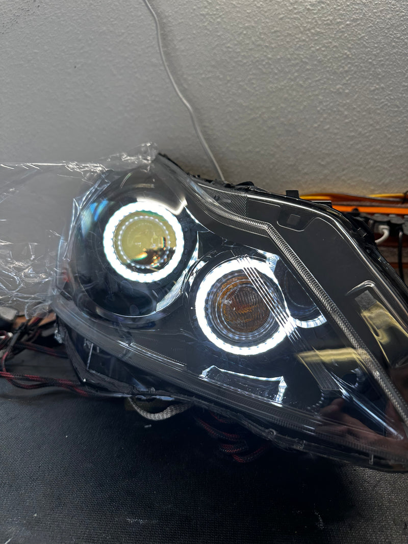 2007-2015 Infiniti G37/Q40/Q60 RGBW Flow Series Halo Kit - AutoLEDTech.com