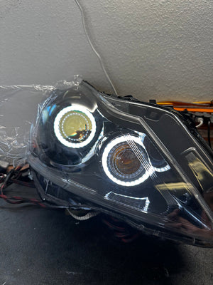2007-2015 Infiniti G37/Q40/Q60 RGBW Flow Series Halo Kit - AutoLEDTech.com