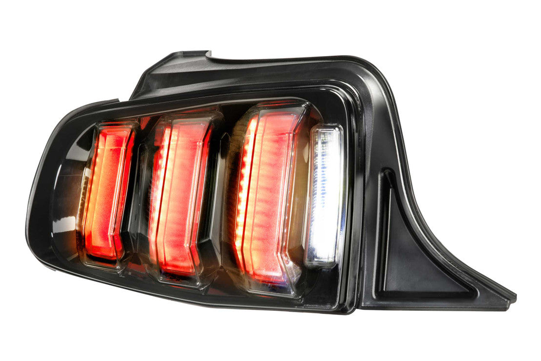 2010-2014 Ford Mustang LED DRL Projector Replacement Headlights LED headlight kit AutoLEDTech Oracle Lighting Trendz Flow Series RGBHaloKits OneUpLighting Morimoto