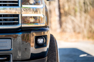 2014-2015 Chevrolet Silverado 1500 LED DRL Projector Replacement Headlights - AutoLEDTech.com