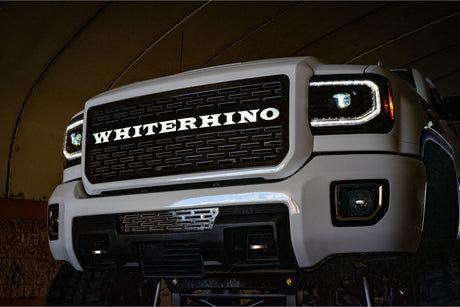 2014-2019 GMC Sierra 1500 2500 HD LED DRL Projector Replacement Headlights - AutoLEDTech.com