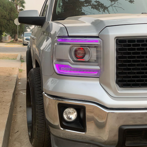 2014-2019 GMC Sierra 1500 2500 HD RGBW LED DRL Boards - AutoLEDTech.com