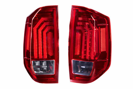 2014-2021 Toyota Tundra Red/Smoked XB LED Tail Lights - AutoLEDTech.com