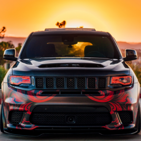 2014-2022 Jeep Grand Cherokee WK2 RGBW Flow Series LED DRL Boards - AutoLEDTech.com