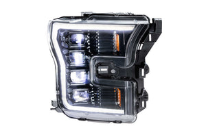 2015-2017 Ford F150 LED DRL Projector Headlights LED headlight kit AutoLEDTech Oracle Lighting Trendz Flow Series RGBHaloKits OneUpLighting Morimoto
