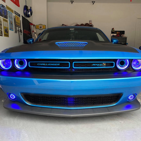 2015-2023 Dodge Challenger RGBW +A LED DRL Replacement Boards - AutoLEDTech.com
