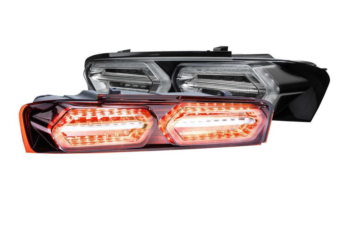 2016-2018 Chevrolet Camaro LED DRL Projector Headlights LED headlight kit AutoLEDTech Oracle Lighting Trendz Flow Series RGBHaloKits OneUpLighting Morimoto