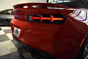 2016-2018 Chevrolet Camaro LED DRL Projector Headlights LED headlight kit AutoLEDTech Oracle Lighting Trendz Flow Series RGBHaloKits OneUpLighting Morimoto