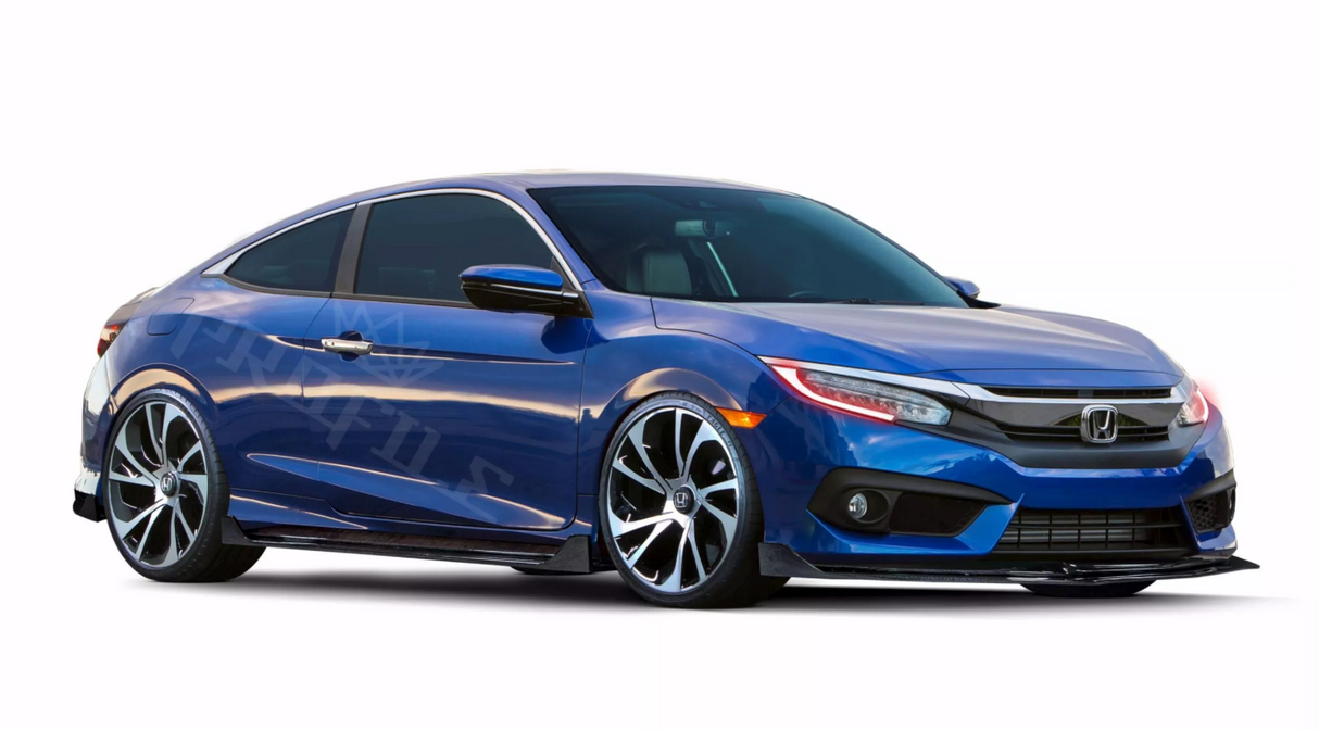 2016-2021 Honda Civic RGBW Color-Chasing LED DRL Tube Kit LED headlight kit AutoLEDTech Oracle Lighting Trendz Flow Series RGBHaloKits OneUpLighting Morimoto