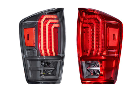 2016-2024 Toyota Tacoma Red/Smoked LED Tail Lights - Fits all models - AutoLEDTech.com