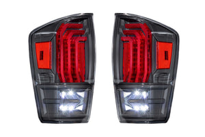 2016-2024 Toyota Tacoma Red/Smoked LED Tail Lights - Fits all models - AutoLEDTech.com